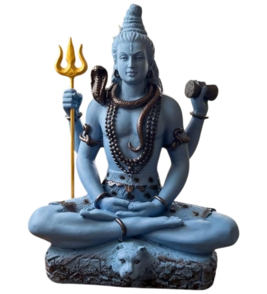 Buy SriMaa Ventures Lord Shiva Neelkanth Padmasana Meditation Idol